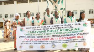 La délégation Burkinabè prenant part à la marche de Ziguinchor